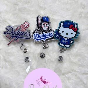 Baseball sports team badge reels